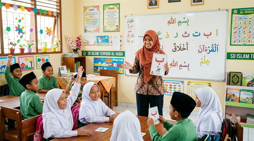 20 Judul PTK PAI SD, Lengkap dengan Metode Pembelajaran dan Indikator Keberhasilan